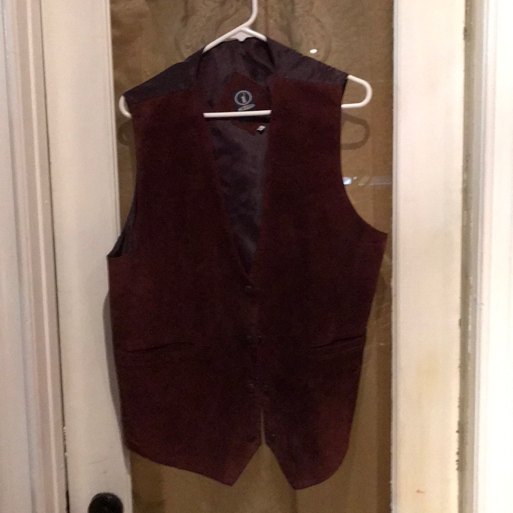 Leather vest